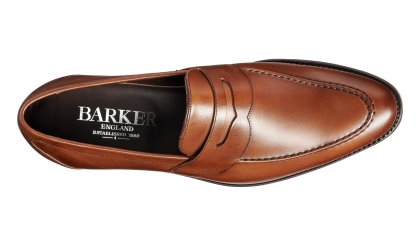 Barker Shoes Hombre St Pauls – Ternero De Nogal Mocasines Para Hombre – 1
