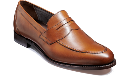 Barker Shoes Hombre St Pauls – Ternero De Nogal Mocasines Para Hombre – 1