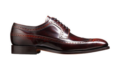Barker Shoes Woodbridge – Brandy Hi-Shine Hombre Zapatos Brogue Para Hombre – 1