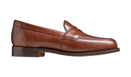 Hombre Barker Shoes Mocasines Para Hombre Portsmouth – Ternero Nogal Oscuro – 1