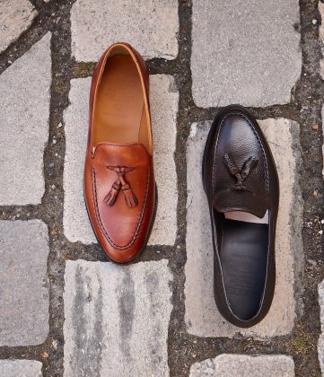 Hombre Newborough – Grano Marrón Oscuro Mocasines Para Hombre Barker Shoes – 1