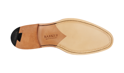 Hombre Oxfords Para Hombre Barker Shoes Hartley – Negro Hi-Shine – 1