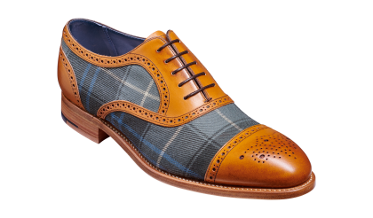 Hursley – Tela De Becerro De Cedro / Cuadros Oxfords Para Hombre Barker Shoes Hombre – 1