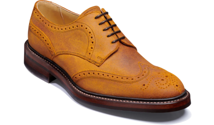 Kelmarsh – Becerro Ceroso De Brida Zapatos Brogue Para Hombre Barker Shoes Hombre – 1