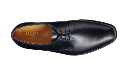 St. Austell – Becerro Negro Barker Shoes Hombre Mientras Derby – 1
