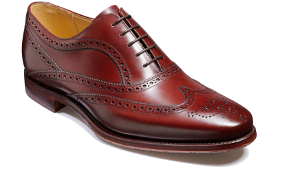 Zapatos Brogue Para Hombre Hombre Turing – Becerro De Cereza Barker Shoes – 1